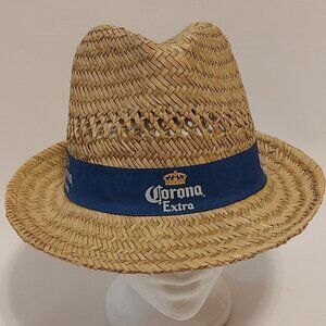 SUMMER Corona Extra Straw Hat One Size fits Most 100% Straw